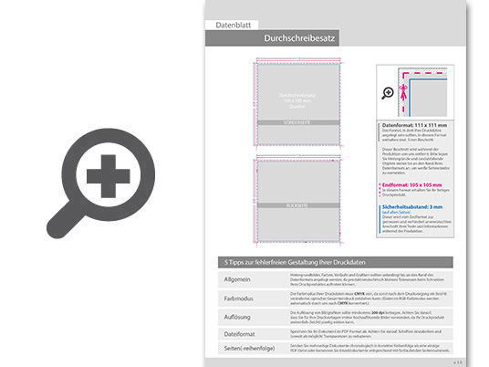 Product Bild durchschreibes__tze_quadrat_10_5_cm_x_10_5_cm__4-fach__1_1-farbig__100_s__tze_je_block