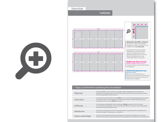 Product Bild faltblatt__gefalzt_auf_din_lang__vertikaler_zickzackfalz__12-seitig