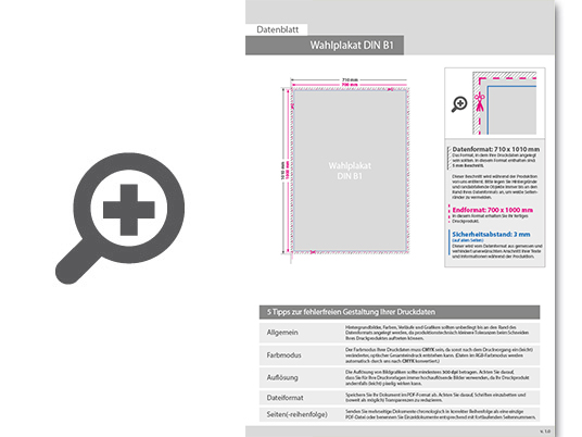 Product Bild wahlplakat_auf_hohlkammerplatte_din_b1_einseitig_4_0-farbig_bedruckt__plano